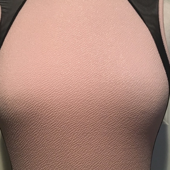 Peach Shimmery Bodysuit - Picture 3 of 5